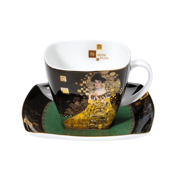 Goebel Kaffeetasse Gustav Klimt Adele Bloch-Bauer, Bone China