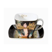 Goebel Kaffeetasse Gustav Klimt Judith I, Bone China