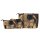 Goebel Schultertasche Gustav Klimt Der Kuss 38x27cm, Textil