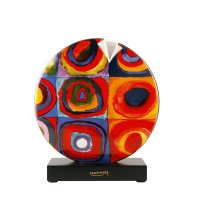 Goebel Vase Wassily Kandinsky Quadrate / Farbstudie...