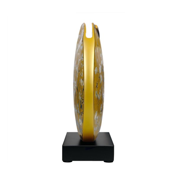 Goebel Vase Vincent van Gogh Mandelbaum gold 22,5cm, Porzellan