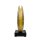 Goebel Vase Vincent van Gogh Mandelbaum gold 22,5cm, Porzellan
