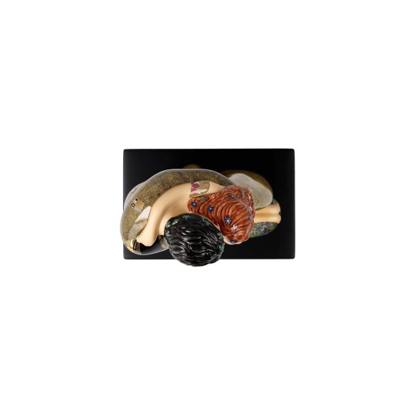 Goebel Porzellan-Figur Gustav Klimt Der Kuss 18cm, Deko-Skulptur