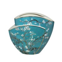 Goebel Vase Vincent van Gogh Mandelbaum Blau 29 cm,...
