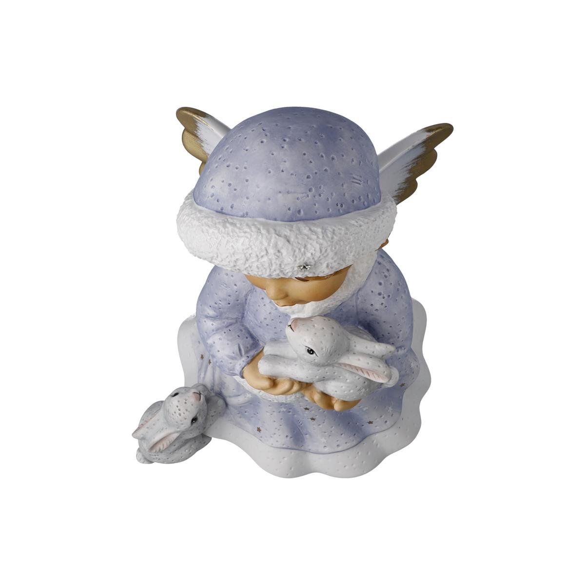 Goebel Schutzengel Winterspaziergang 25cm, Porzellan-Figur Engel, 129,00