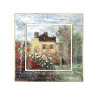 Goebel Schale Claude Monet Das K&uuml;nstlerhaus 30x30cm,...