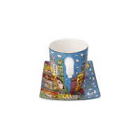 Goebel Künstlertasse James Rizzi Summer in the City,...