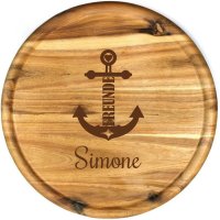 Sterngraf Pizzateller mit Gravur (Name) personalisiertes...