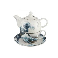 Goebel Tea for One Katsushika Hokusai Die Welle, Tee...
