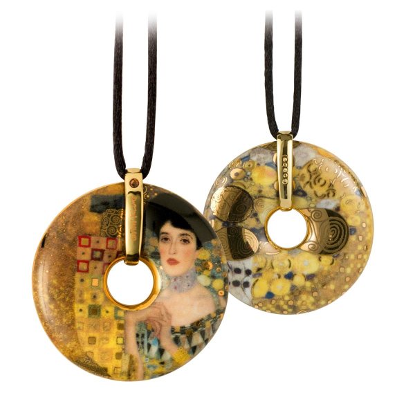 Goebel Halskette Gustav Klimt Adele Bloch-Bauer, Fine Bone China