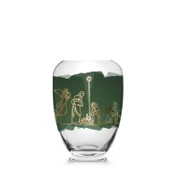 Goebel Vase Weihnachten/Christmas Classic 17cm, Glas