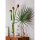 Goebel Vase Mar.go 32cm, Glas, Gold-/Marmordekor