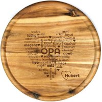 Sterngraf Pizzateller mit Gravur (Name) personalisiertes...