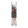 Goebel Vase Flory 45cm, Glas Blumen-Motiv