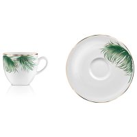 Goebel Set Livia Kaffeetassen, Porzellan Tassen