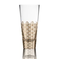 Goebel Vase First.Gold 26cm, Glas