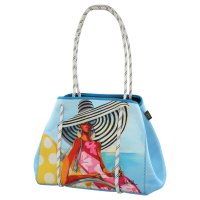 Goebel Handtasche Trish Biddle Summer Girl 36x28cm, Textil