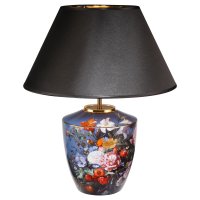 Goebel Tischlampe Jan Davidsz de Heem Sommerblumen 47,5...