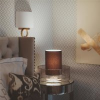 Goebel Tischlampe Reve, Lampe 42cm, Glas