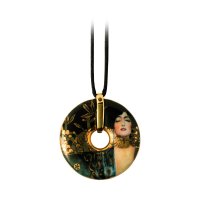 Goebel Halskette Gustav Klimt Judith I, Hartporzellan
