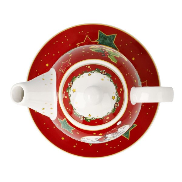 Goebel Tea for One Mary Engelbreit Home Sweet Home, Tee Geschenk-Set