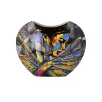 Goebel Vase Lana Frey Fire in the Belly 21cm, Porzellan