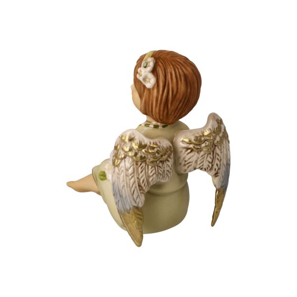 Goebel Schutzengel Gloria Engel des Glücks 10,5cm, Steingut