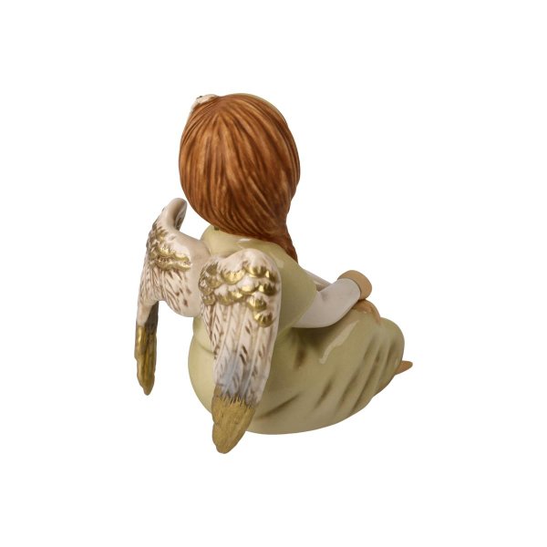 Goebel Schutzengel Gloria Engel des Glücks 10,5cm, Steingut