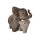 Goebel Porzellan-Figur Elephant Kindani & Latika 20cm, Elefanten Skulptur