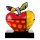 Goebel Porzellan-Figur Romero Britto Big Apple 58cm, Deko-Skulptur