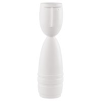 Goebel Vase mit Gesicht Günther, 41cm weiß,...