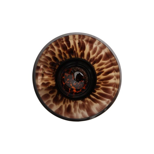 Goebel Vase Amber Rain 60cm, Glas-Kombi