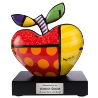 Goebel Porzellan-Figur mit Gravur, Romero Britto Big...
