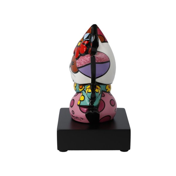 Goebel Porzellan-Figur mit Gravur, Romero Britto Flowing 14,5 cm, personalisiert