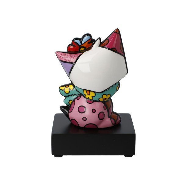 Goebel Porzellan-Figur mit Gravur, Romero Britto Flowing 14,5 cm, personalisiert