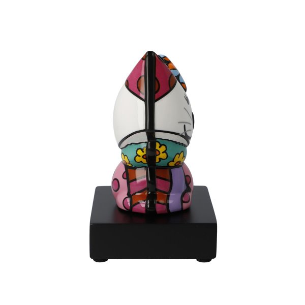 Goebel Porzellan-Figur mit Gravur, Romero Britto Flowing 14,5 cm, personalisiert