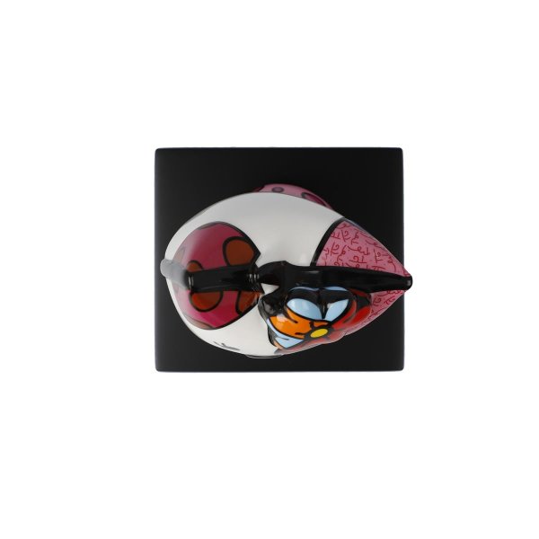 Goebel Porzellan-Figur mit Gravur, Romero Britto Flowing 14,5 cm, personalisiert