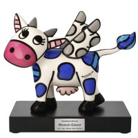 Goebel Porzellan-Figur mit Gravur, Romero Britto Flying...