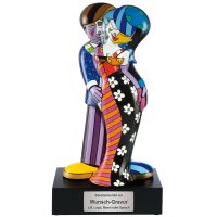 Goebel Porzellan-Figur mit Gravur, Romero Britto Tonight...