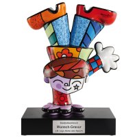 Goebel Porzellan-Figur mit Gravur, Romero Britto Dancing...