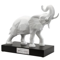 Goebel Deko-Objekt mit Gravur, Studio 8 Elefant 57x43 cm,...