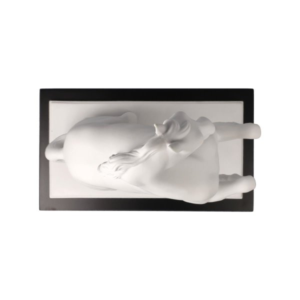 Goebel Porzellan-Figur Pferd mit Gravur, Studio 8 Magnifique 31 cm, Deko personalisiert