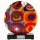 Goebel Vase mit Gravur, Wassily Kandinsky Quadrate / Farbstudie 22,5cm Porzellan, personalisiert