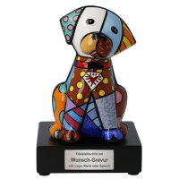 Goebel Porzellan-Figur mit Gravur, Romero Britto Baby...