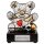 Goebel Porzellan-Figur mit Gravur, Romero Britto Golden Truly Yours 12,5 cm, personalisiert