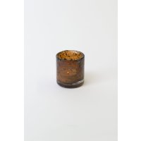 Holl&auml;nder Windlicht Carino Piccolo Glas 6cm amber