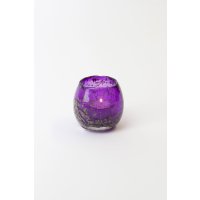 Holländer Windlicht Joia Glas 8cm flieder