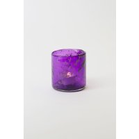 Holländer Windlicht Carino Grande Glas 9cm flieder