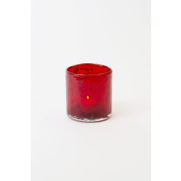 Holl&auml;nder Windlicht Carino Grande Glas 9cm purpur