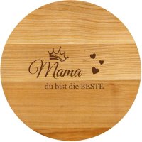 Sterngraf Pizzabrett Mama du bist die Beste Holz...